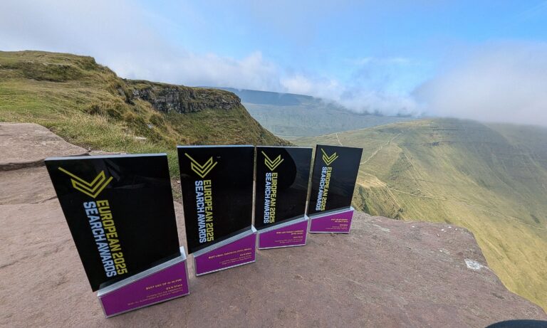 EU Search Awards 2025: Five Trophies, One Mountain