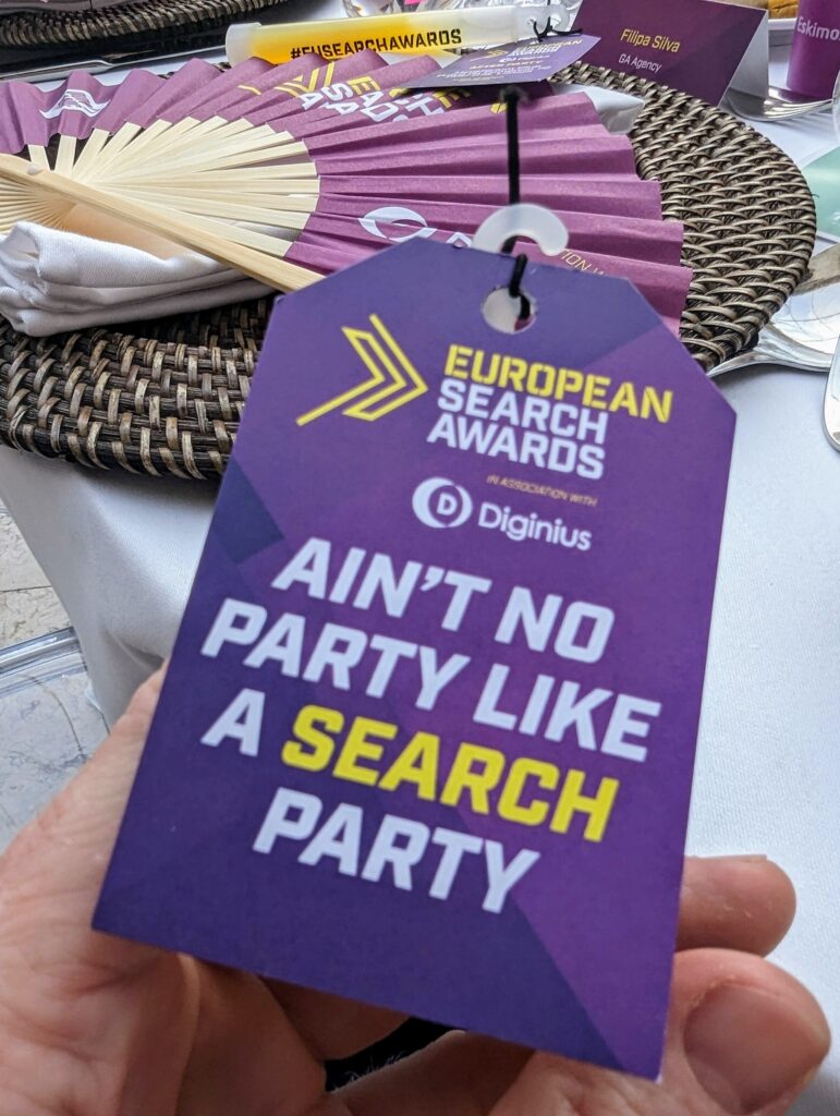 D3 at EU Search Awards 2023 Winner Party